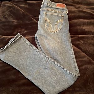 Hollister low rise boot cut jeans sz1s